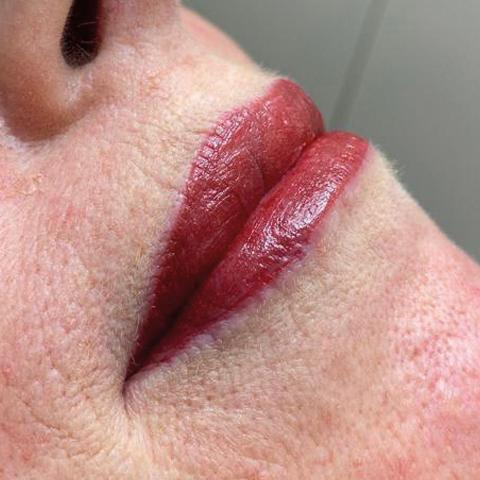 lippen lippen, schoonheidssalon Nathalie